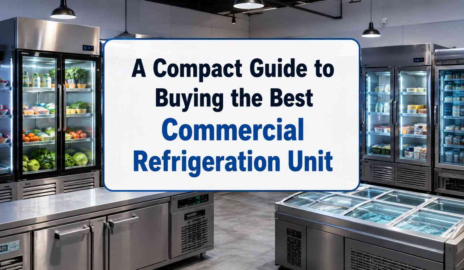 Guide to Buy Best Commercial Refrigeration Unit