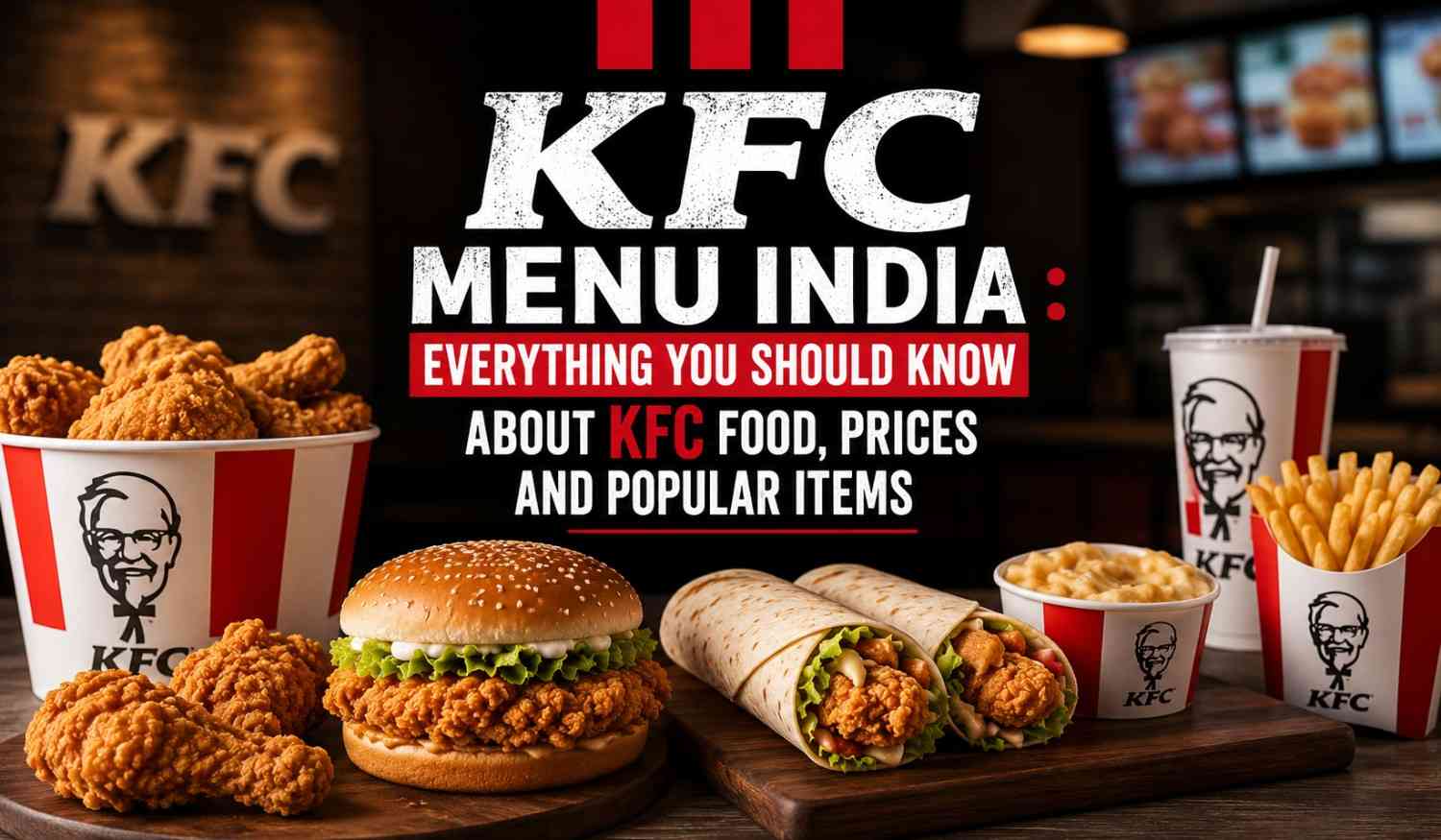 KFC Menu India