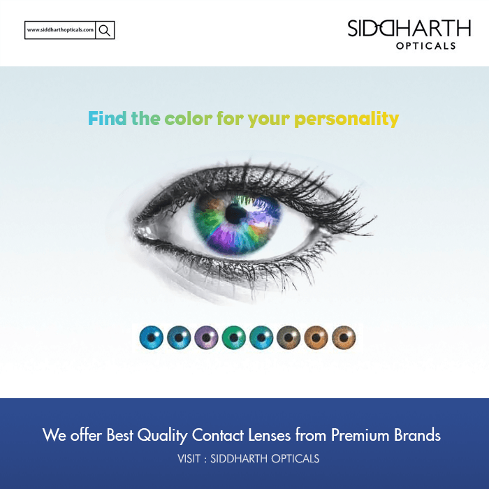 Coloured Contact Lenses Online