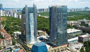 China claims world’s biggest man-made waterfall