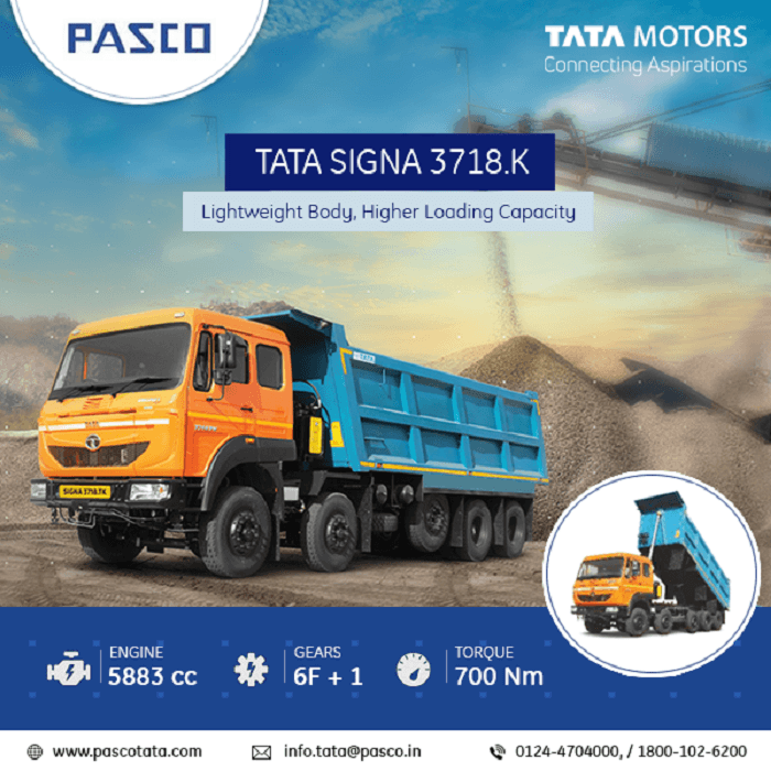 Tata tipper trucks
