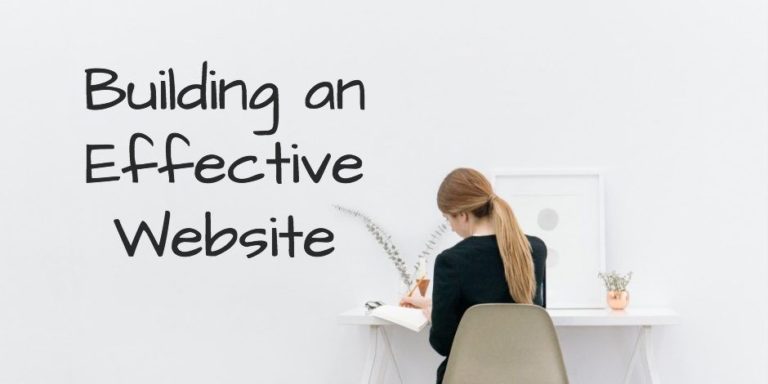 Building an Effective Website
