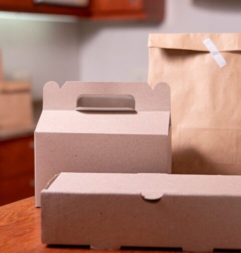 Kraft Handle Boxes