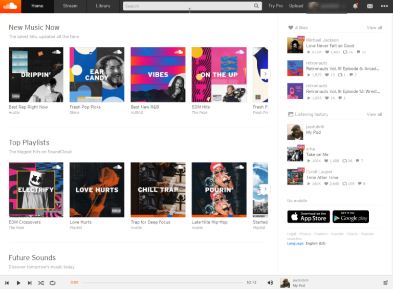 Soundcloud Account