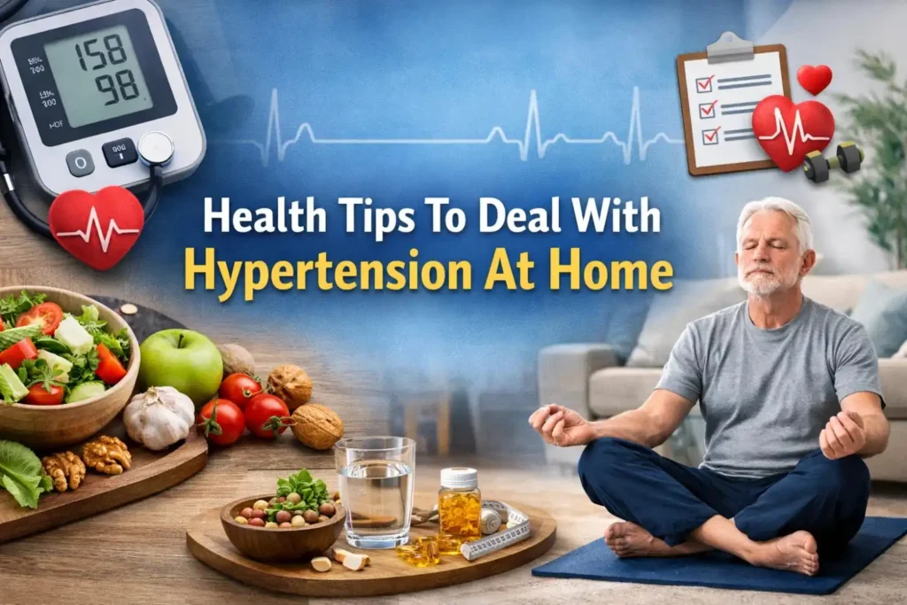 Health Tips To Deal With Hypertension At Home