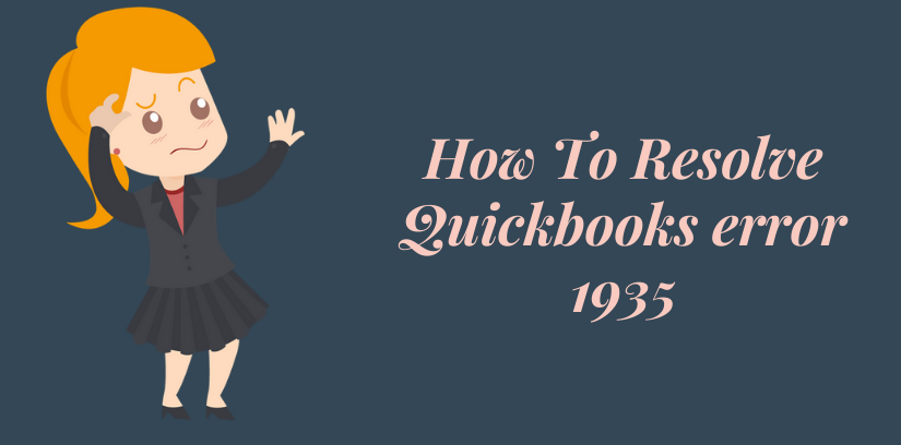 Quickbooks Error 1935