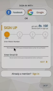 paytm account