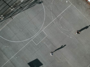 basketball court measurement