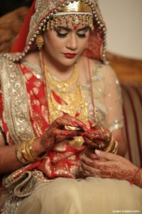 gorgeous bride looking