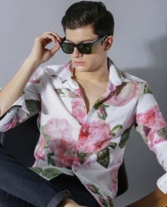 Patterned Linen Shirts