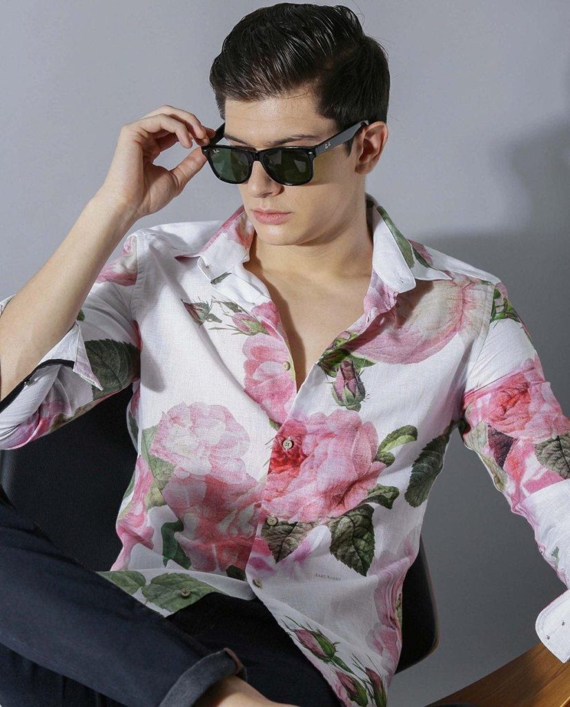 Patterned Linen Shirts