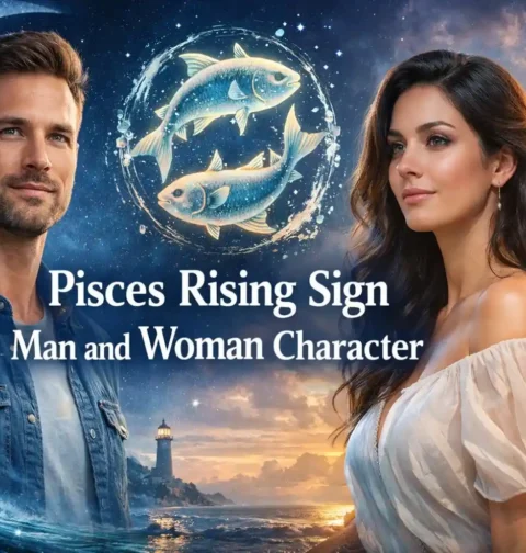 Pisces Rising Sign Man and Woman Character