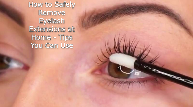 Remove Eyelash Extensions