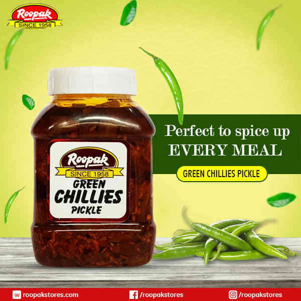 Green-chilli pickle