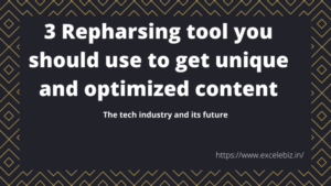 Repharsing tool