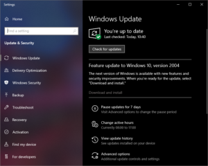 Install Windows Updates