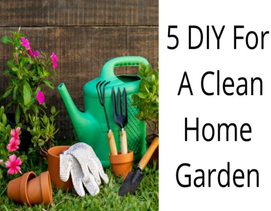 DIY For A Clean Home Garden