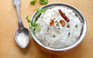 Curd Rice with Achar