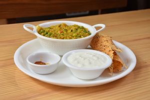 Khichdi with achar