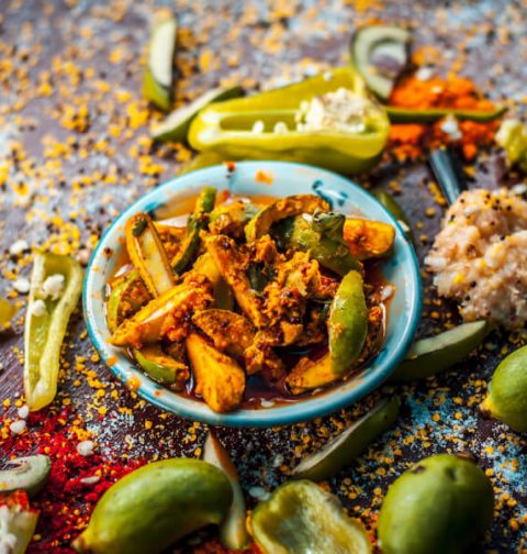 Perfect dishes with Achaar