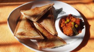 Sandwich with achar