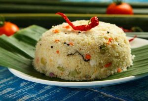 Upma with achar