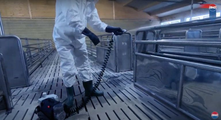 Antibacterial sanitation works