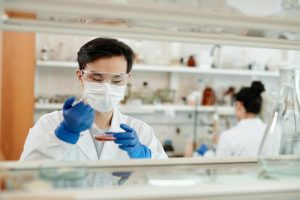 man-doing-a-sample-test-in-the-laboratory