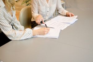 Signing Contracts