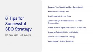 Tips for Successful SEO Strategy
