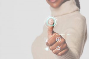 woman-scanning-fingerprint-with-futuristic-interface-smart-technology