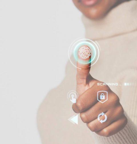 woman-scanning-fingerprint-with-futuristic-interface-smart-technology