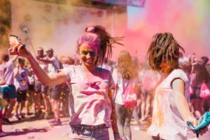 Celebrate Holi In Mathura