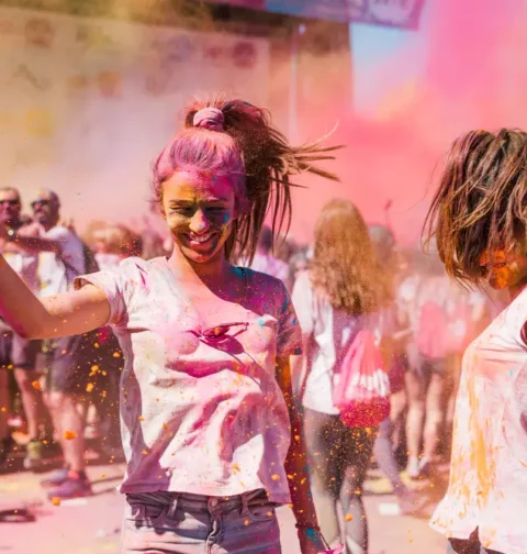 Celebrate Holi In Mathura