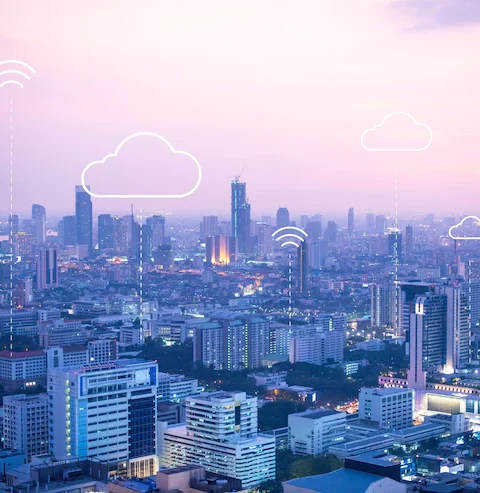 cloud-computing-banner-background-smart-city