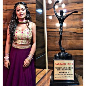 Best actor (critics) award for Gangster Dulhaniya