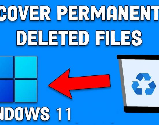 Recover Permanently Deleted Files in Windows 11