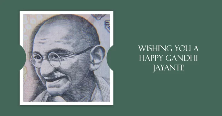 Mahatma Gandhi Jayanti Wishes