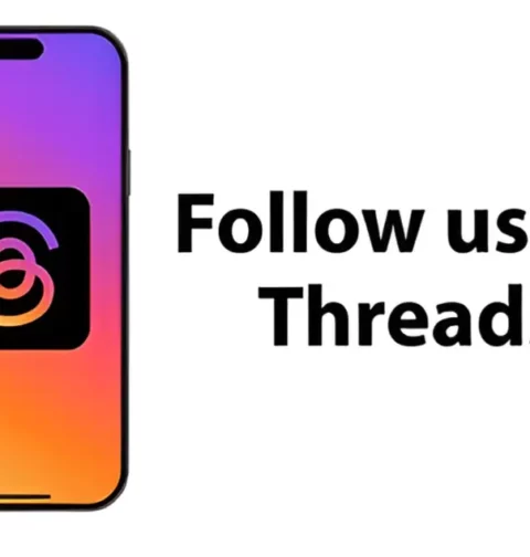 Follow us on Threads