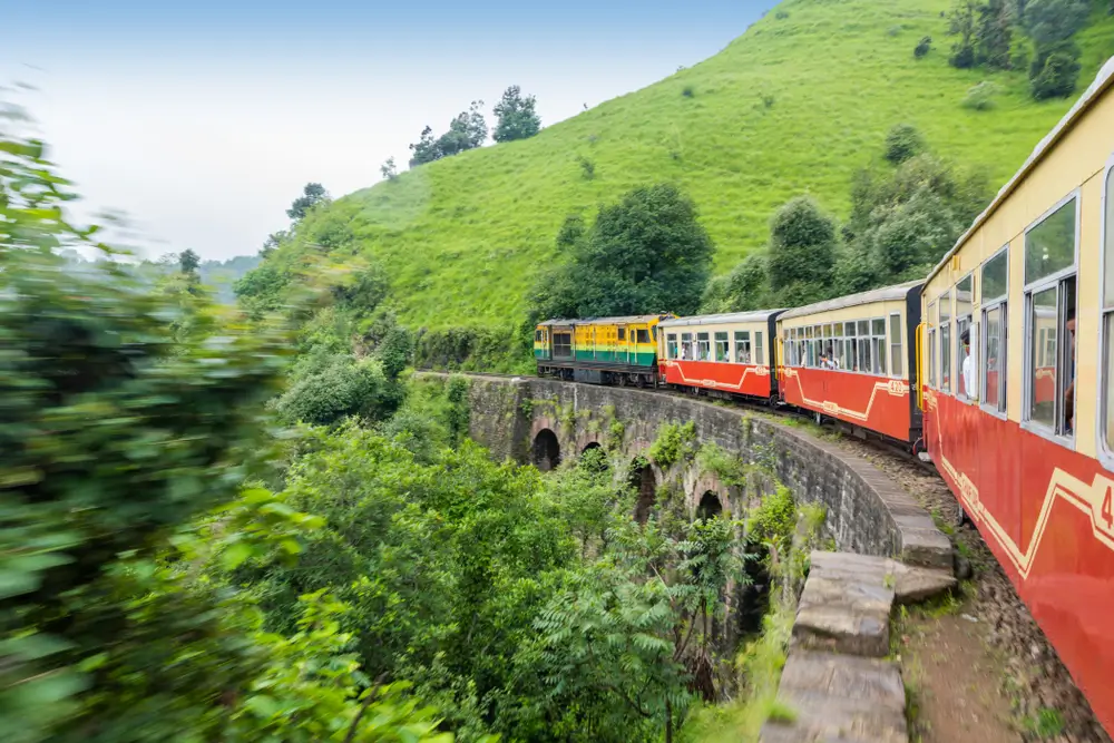 Himalayan Queen - Kalka-Shimla-Toy-Train-in-Himachal-Pradesh
