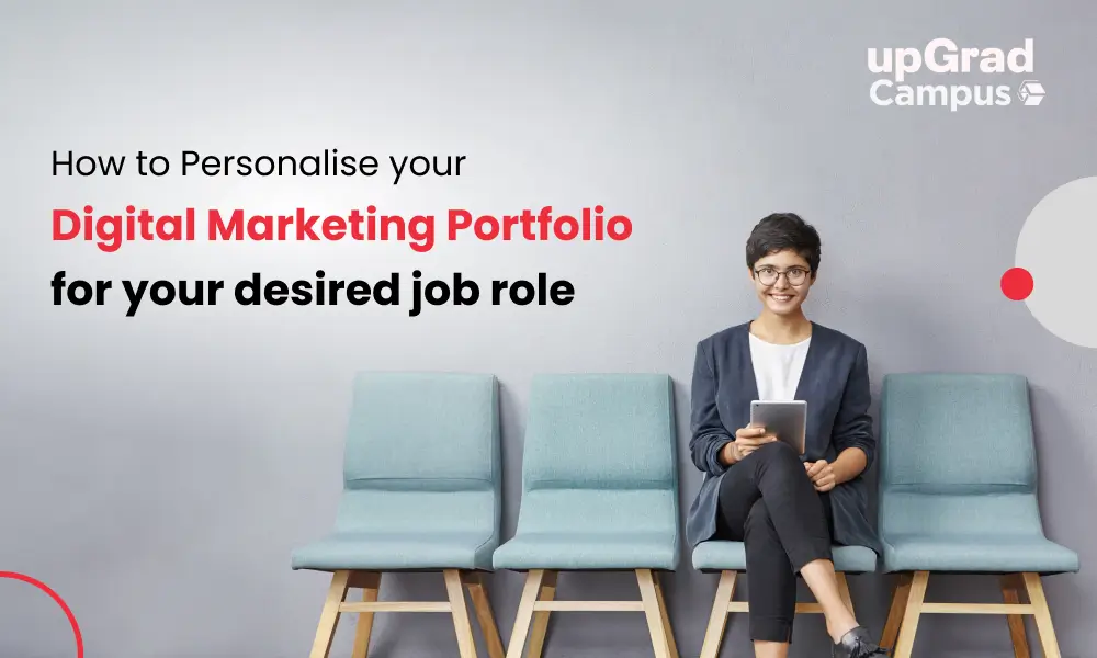 Personalise your Digital Marketing Portfolio