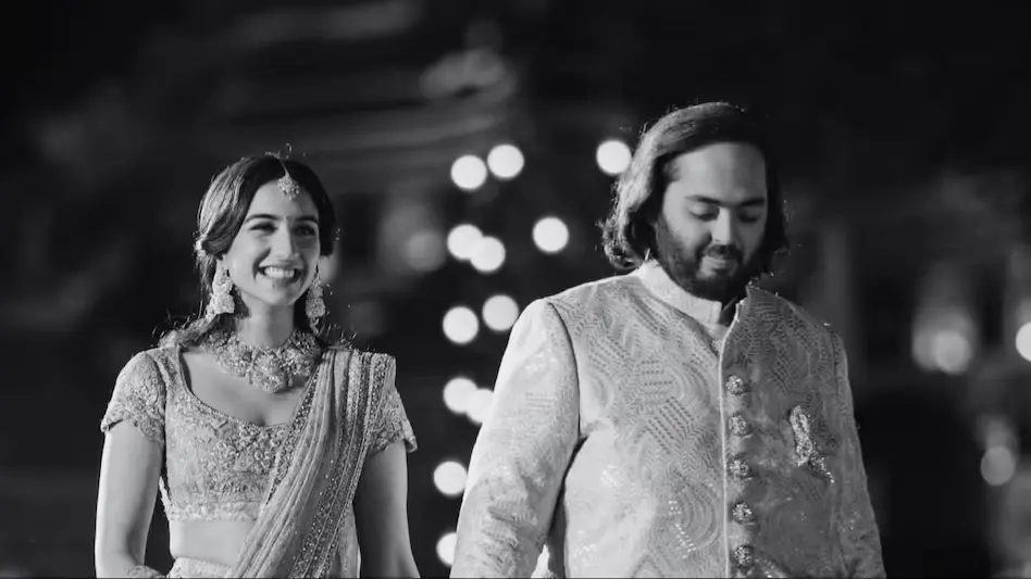 Radhika Merchant And Anant Ambani Pre Wedding-Images