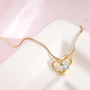 Sparkling Solitaire Pendant