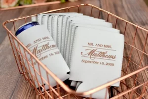 wedding koozies