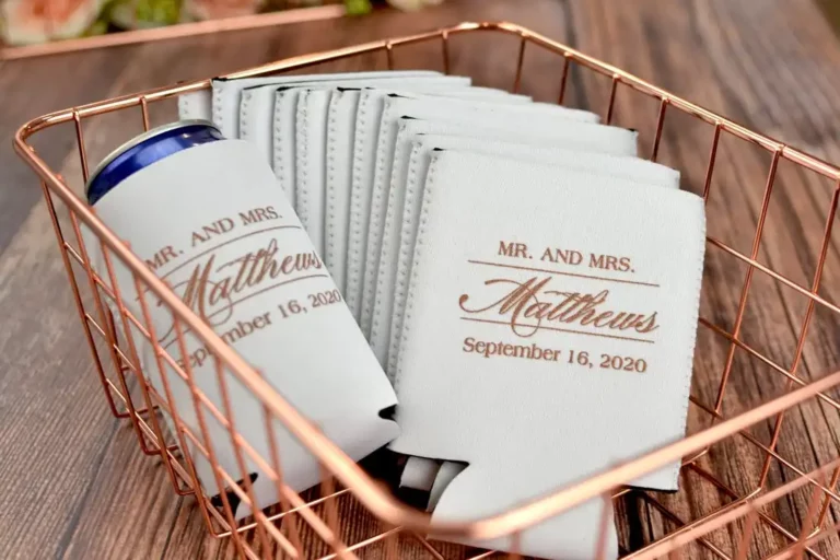 wedding koozies