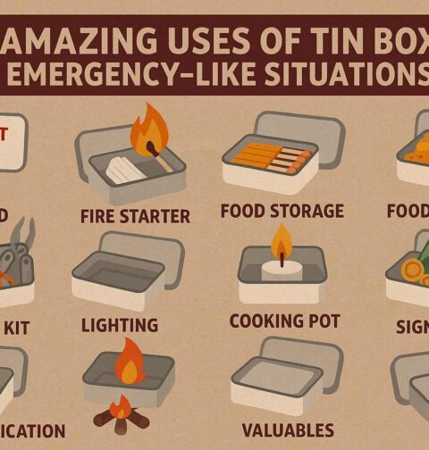 Amazing Uses of Tin Boxes in Emergency