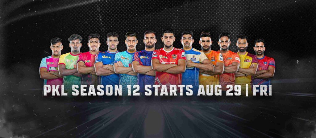 Pro Kabaddi (PKL Season 12) 2025 Schedule PDF Download