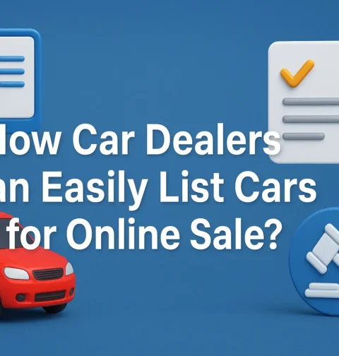 Car Dealers Can Easily List Cars for Online Sale