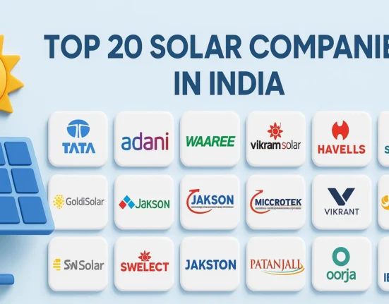 Top 20 Solar Companies in India