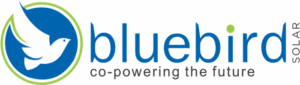 bluebird solar logo